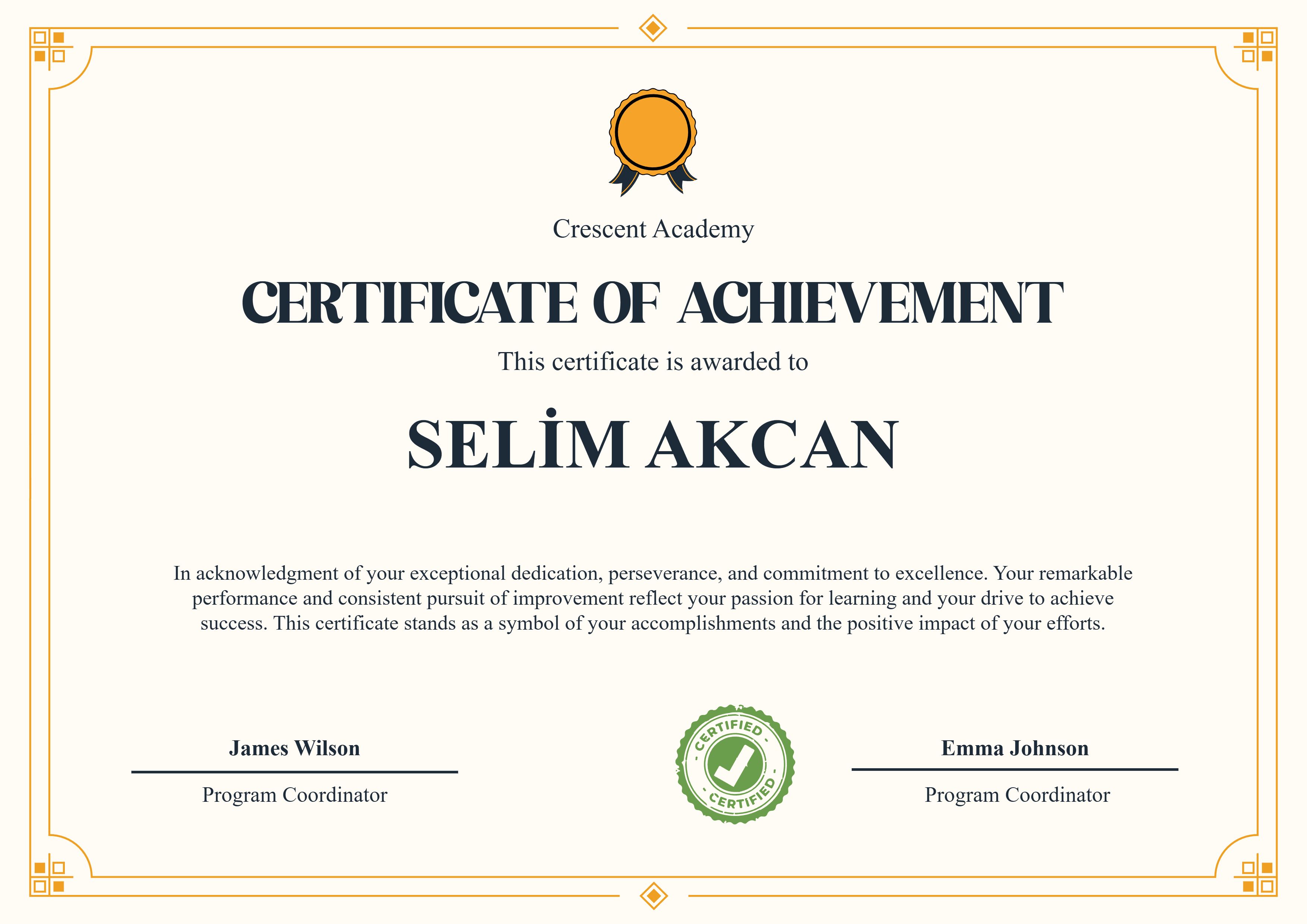 Başarı Sertifikası